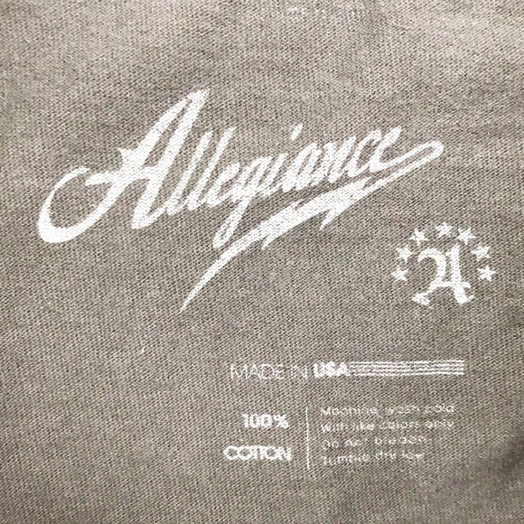 Allegiance Clothing Co. American flag patriot gun tshirt - Picture 3 of 4